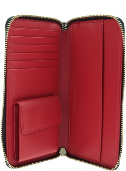 Duży Portfel Damski TOMMY HILFIGER Iconic Tommy AW0AW08655 CJM