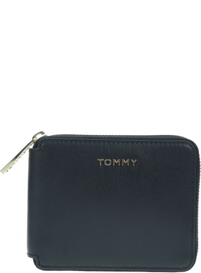 Mały Portfel Damski TOMMY HILFIGER Iconic Tommy AW0AW08499 0GY