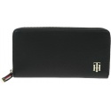 Duży Portfel Damski TOMMY HILFIGER Saffiano Large AW0AW08507 BDS