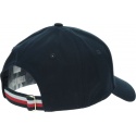 Granatowa Czapka Z Daszkiem TOMMY HILFIGER AW0AW08617 CJM