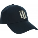 Granatowa Czapka Z Daszkiem TOMMY HILFIGER AW0AW08617 CJM