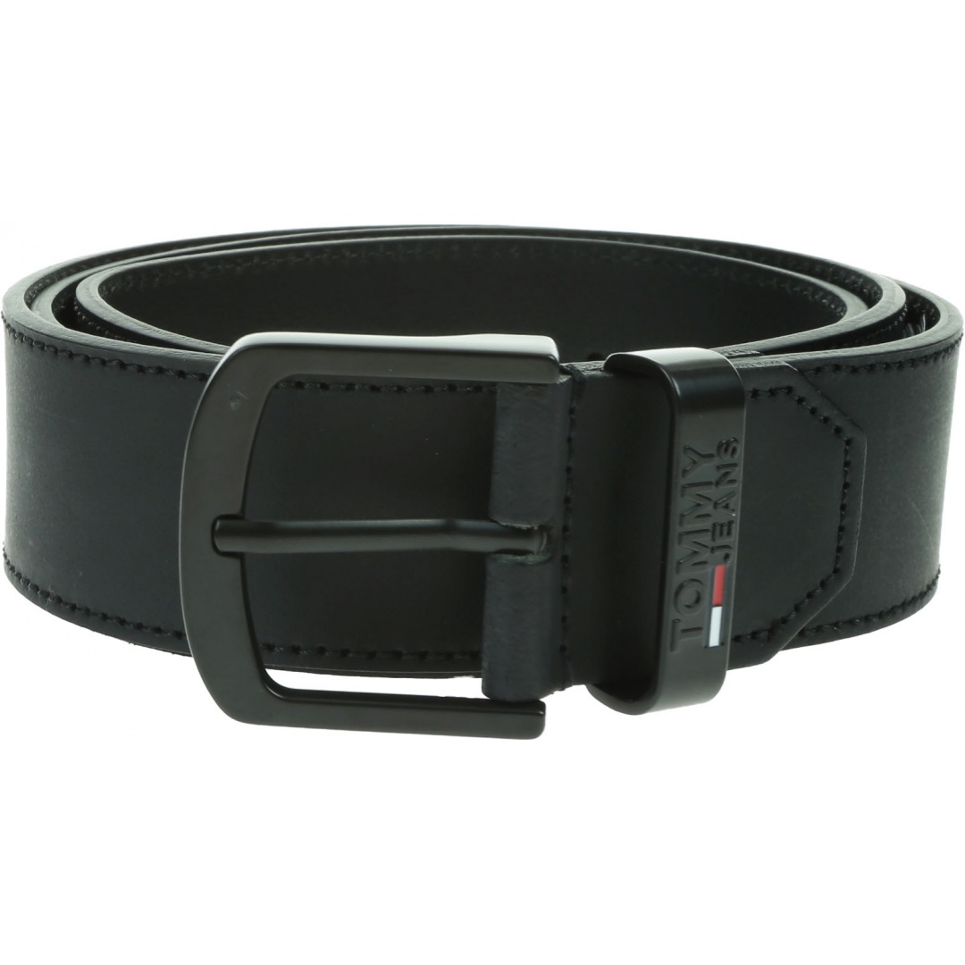 Pasek Męski TOMMY JEANS Tmj Metal Buckle Belt 4,0 AM0AM06223 BDS