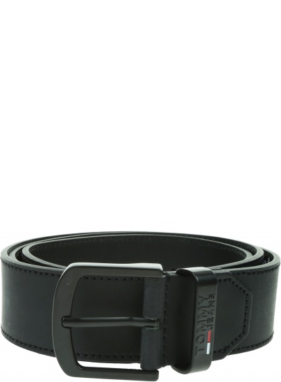 Pasek Męski TOMMY JEANS Tmj Metal Buckle Belt 4,0 AM0AM06223 BDS
