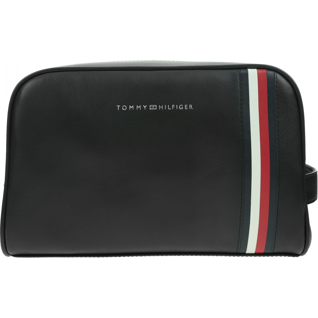 Kosmetyczka TOMMY HILFIGER Fine Leather Washbag AM0AM06410 BDS