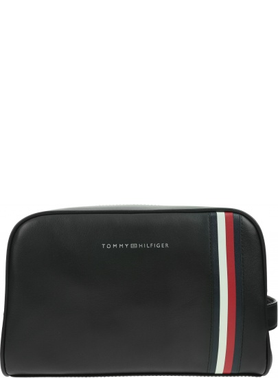 Kosmetyczka TOMMY HILFIGER Fine Leather Washbag AM0AM06410 BDS