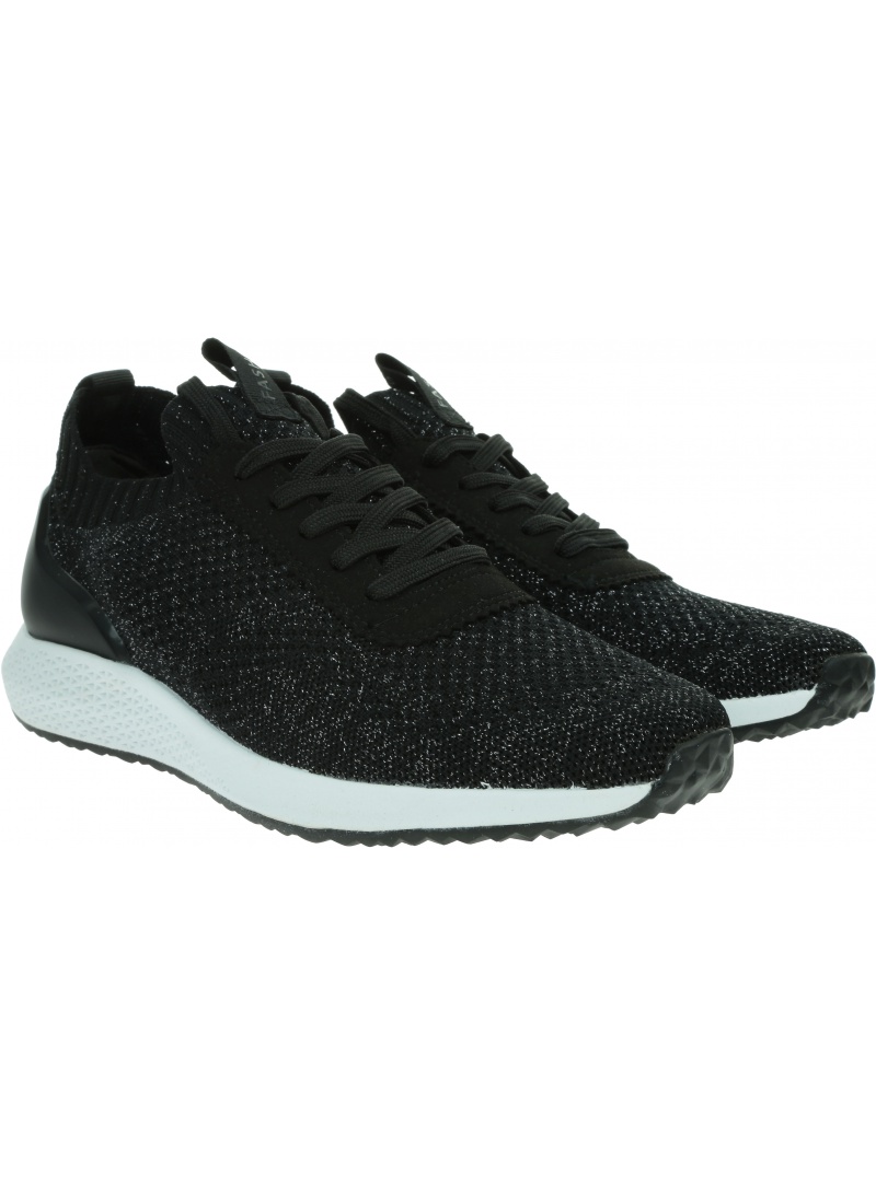 Sneakersy TAMARIS Fashletics 1/1-23714/25 019 Black Silver