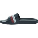 Granatowe Klapki TOMMY HILFIGER Seasonal TH Poolside FM0FM02873 DW5