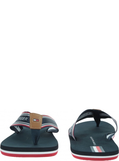 Japonki Męskie TOMMY HILFIGER Logo Tape Beach Sandal FM0FM02875 DW5