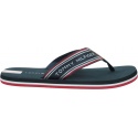Japonki Męskie TOMMY HILFIGER Logo Tape Beach Sandal FM0FM02875 DW5