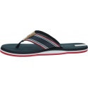 Japonki Męskie TOMMY HILFIGER Logo Tape Beach Sandal FM0FM02875 DW5