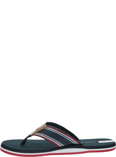 Japonki Męskie TOMMY HILFIGER Logo Tape Beach Sandal FM0FM02875 DW5