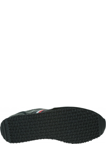Sneakersy Męskie TOMMY HILFIGER Iconic Material Mix Runner FM0FM02847 BDS