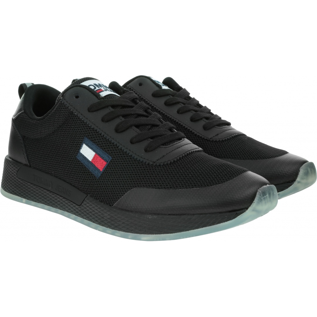 Sneakersy Męskie TOMMY JEANS Tommy Jeans Flexi Runner EM0EM00490 BDS