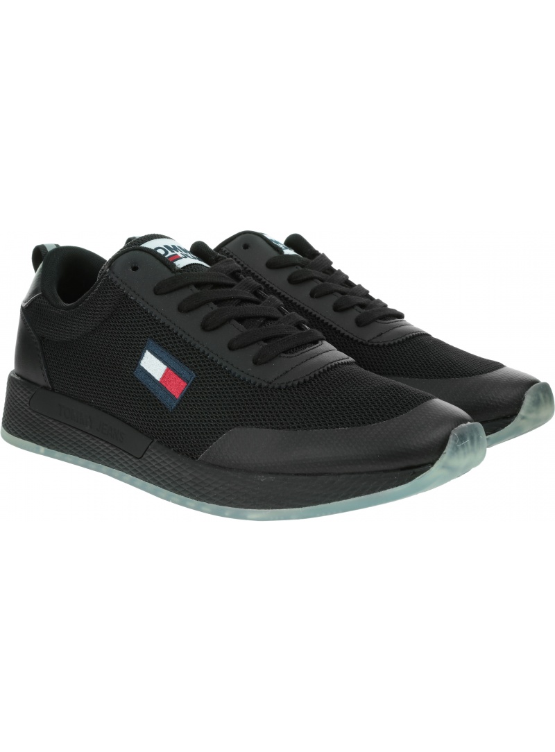 Sneakersy Męskie TOMMY JEANS Tommy Jeans Flexi Runner EM0EM00490 BDS