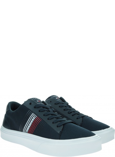 Sneakersy Męskie TOMMY HILFIGER Lightweight Stripes Knit Sneaker