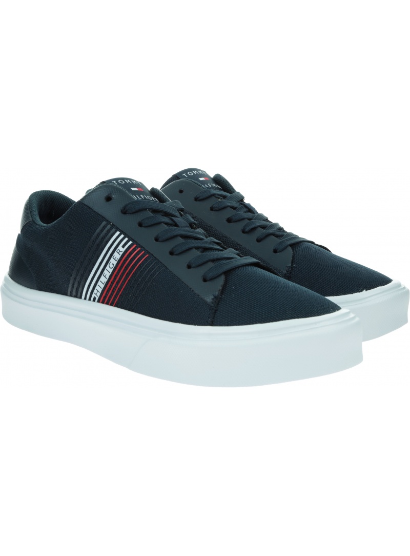 Sneakersy Męskie TOMMY HILFIGER Lightweight Stripes Knit Sneaker