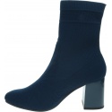 Botki Damskie TOMMY HILFIGER Tommy Knit Mid Heel Boot FW0FW04974 DB9