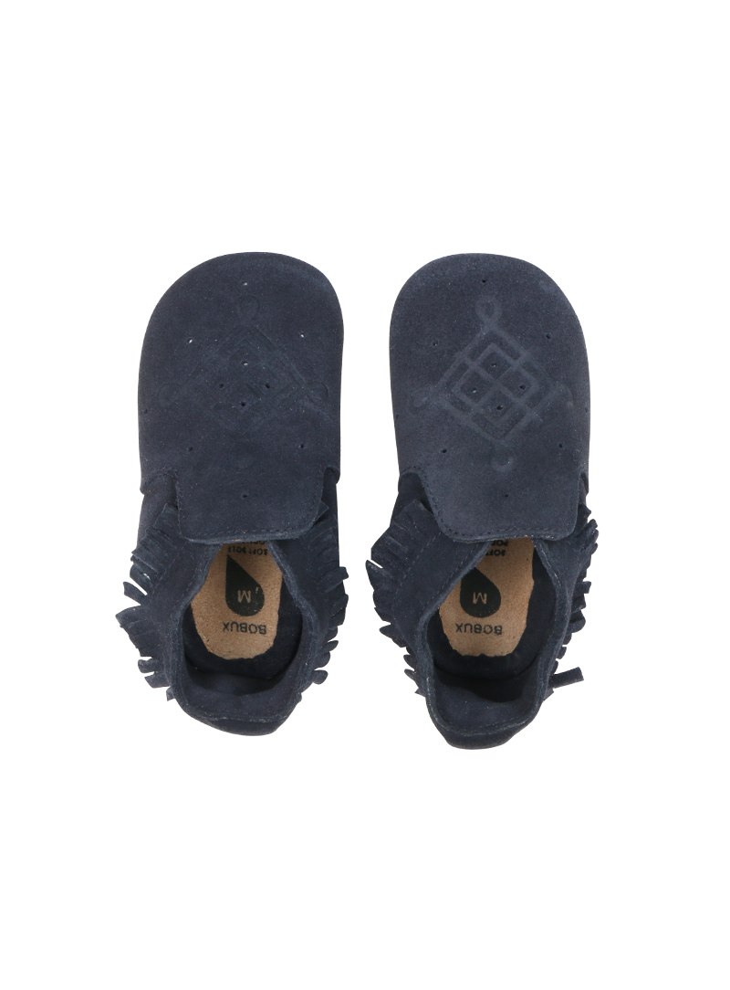 BOBUX 1016-000-20 Navy Moccassin Soft Sole | EN