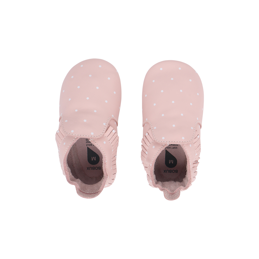 Skórzane Kapcie BOBUX 1016-072-04 Twinkle Blossom Soft Sole