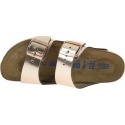 Klapki BIRKENSTOCK Arizona NL SFB Metallic Copper