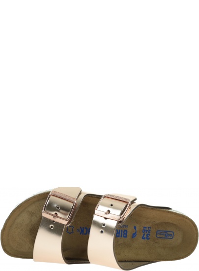 Klapki BIRKENSTOCK Arizona NL SFB Metallic Copper