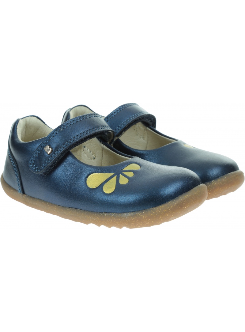 Granatowe Balerinki BOBUX Delight Navy Petal 728414 Granatowe Balerinki BOBUX Delight Navy Petal 728414