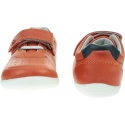 Pomarańczowe Półbuty BOBUX Ryder Paprika + Navy 730201 2