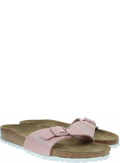 Klapki BIRKENSTOCK Madrid BF Icy Metallic Old Rose