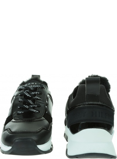Sneakersy z Futerkiem TOMMY HILFIGER Sporty Chunky Warm Sneaker FW0FW05211