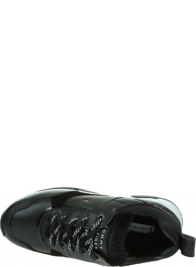 Sneakersy z Futerkiem TOMMY HILFIGER Sporty Chunky Warm Sneaker FW0FW05211