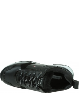 sporty chunky warm sneaker fw0fw05211 black bds
