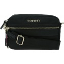 Czarna Torebka Listonoszka TOMMY HILFIGER Nylon Crossover AW0AW08510 BDS