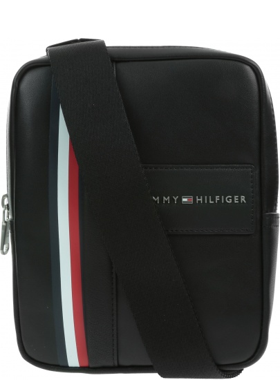 Czarna Listonoszka Męska TOMMY HILFIGER Mini Reporter AM0AM06242 BDS
