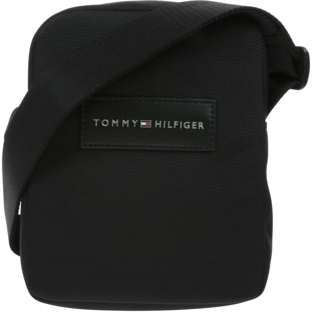 Czarna Listonoszka Męska TOMMY HILFIGER Mini Reporter AM0AM06431 BDS
