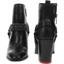 Sztyblety z Łańcuszkiem TAMARIS 1-25378-25 001Czerwony Obcas
