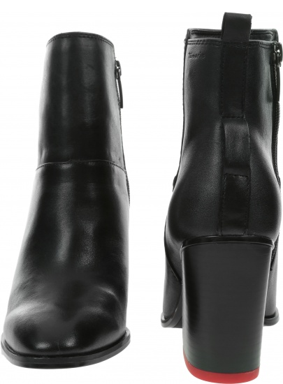 Sztyblety z Łańcuszkiem TAMARIS 1-25378-25 001Czerwony Obcas