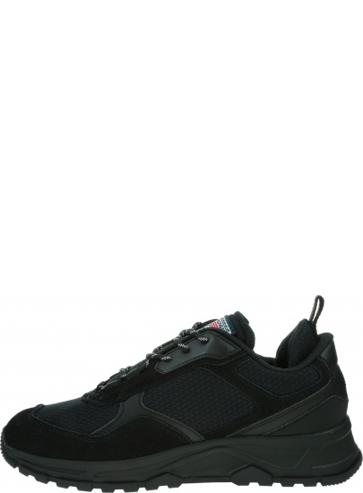 Sneakersy Męskie TOMMY HILFIGER Fashion Mix Sneaker FM0FM02582 BLACK BLK