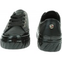 Skórzane Trampki TOMMY HILFIGER Shiny Flatform Vulc Sneaker FW0FW05221 BDS