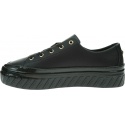 Skórzane Trampki TOMMY HILFIGER Shiny Flatform Vulc Sneaker FW0FW05221 BDS