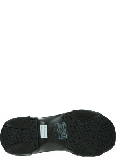 Botki Sneakersy Skarpeta TOMMY JEANS Flat Sock Boot EN0EN01163 BDS