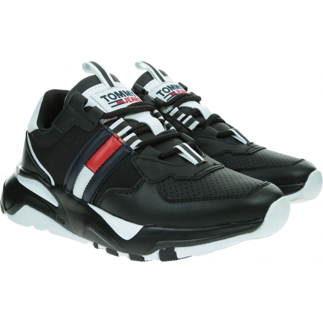 Sneakersy TOMMY JEANS Chunky Tech Runner EN0EN01138 BDS