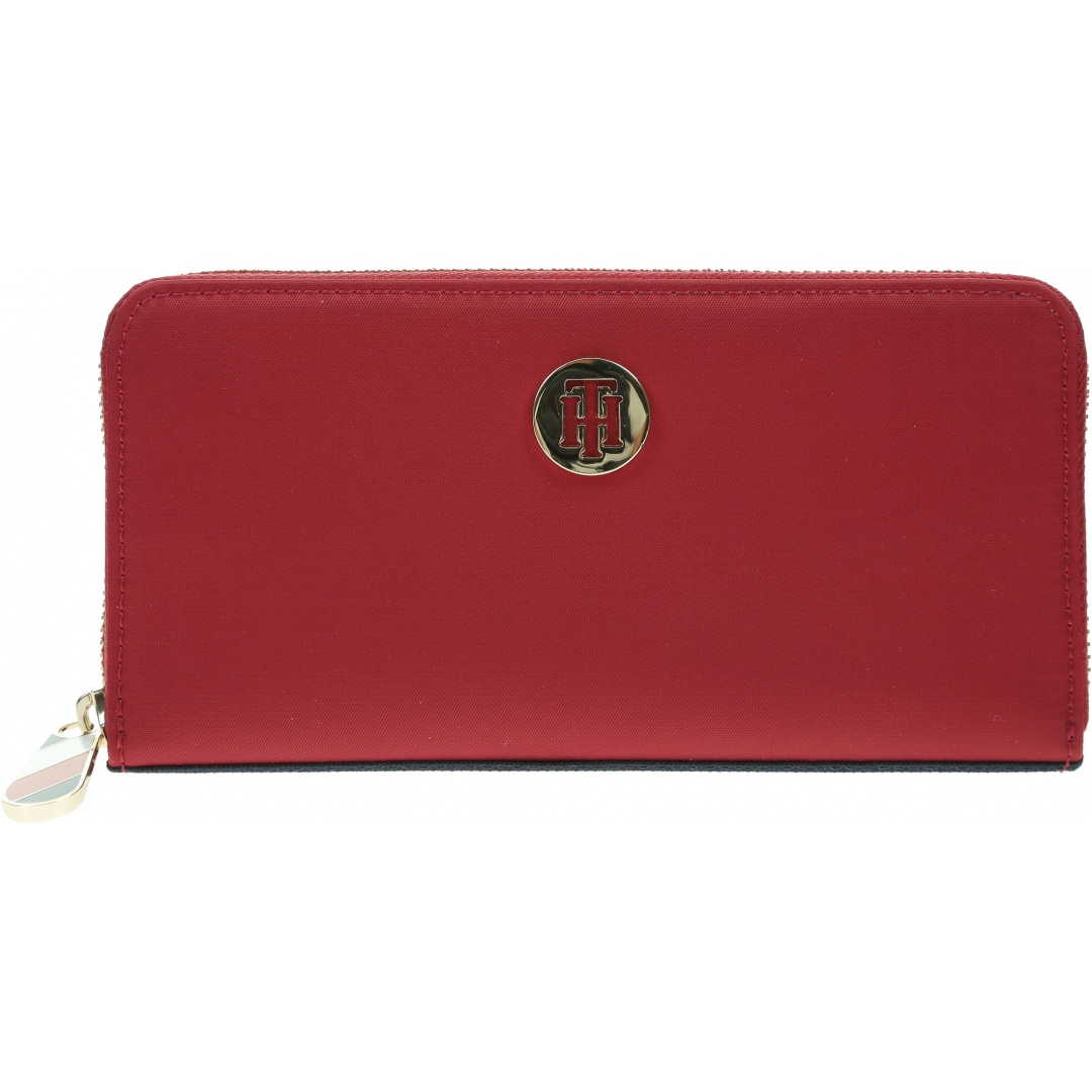 Duży Portfel Damski TOMMY HILFIGER Poppy Lrg Za Corp AW0AW08897 XMP