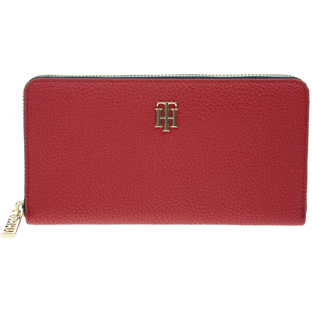 Duży Portfel Damski TOMMY HILFIGER Th Essence Lrg Za Corp AW0AW09021 XMP