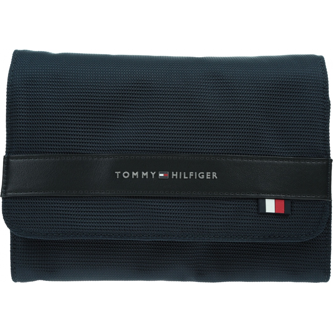 Rozkładana Kosmetyczna TOMMY HILFIGER Elevated Nylon Washbag AM0AM06524 DW5
