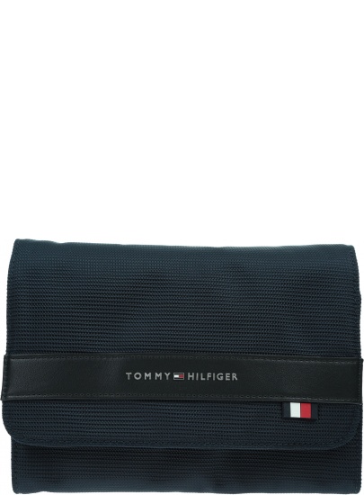 Rozkładana Kosmetyczna TOMMY HILFIGER Elevated Nylon Washbag AM0AM06524 DW5