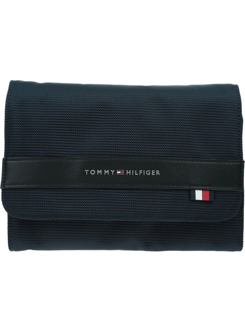 Rozkładana Kosmetyczna TOMMY HILFIGER Elevated Nylon Washbag AM0AM06524 DW5