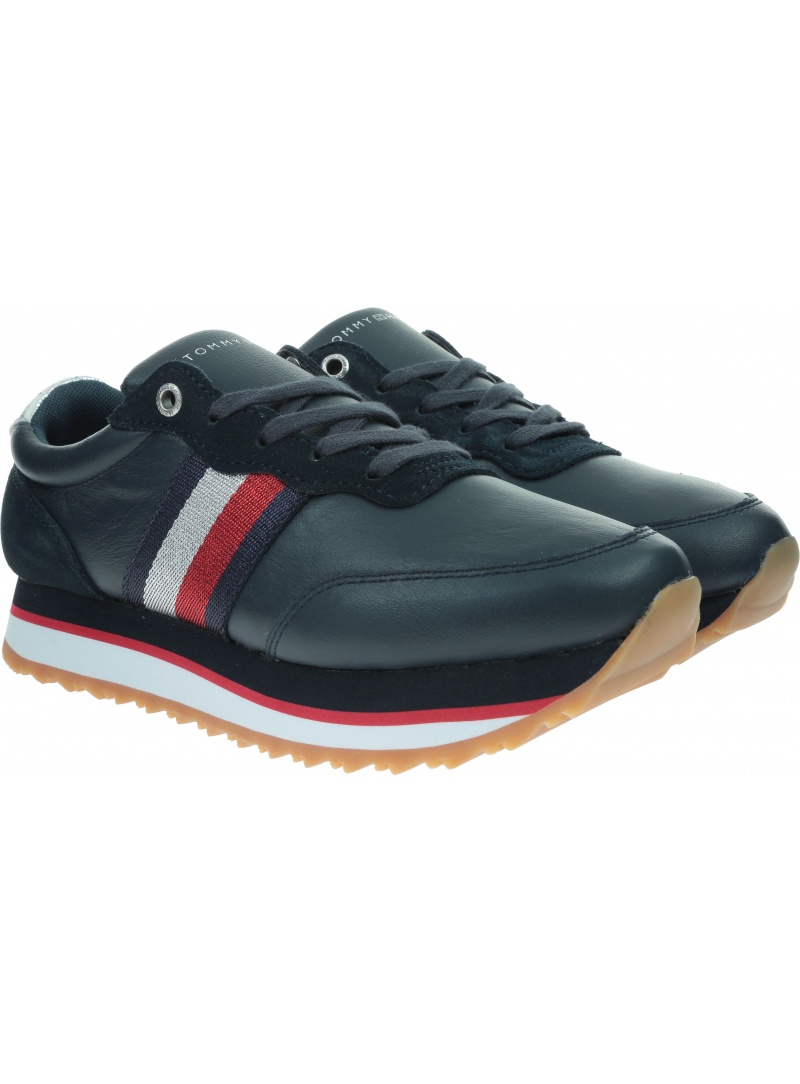 Sneakersy TOMMY HILFIGER Tommy Tape Sneaker FW0FW04997 DW5