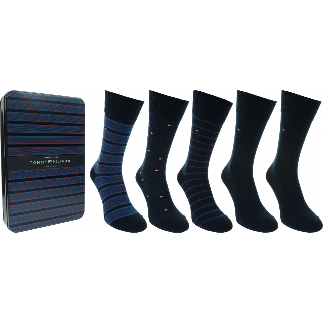 Zestaw Skarpetki TOMMY HILFIGER 100000847 002 (5-PAK)