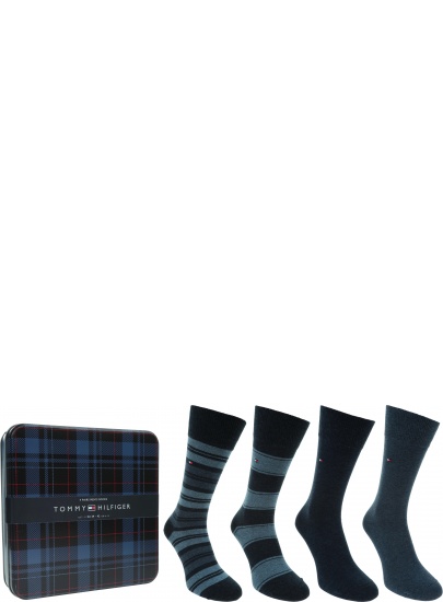 Zestaw Skarpetki TOMMY HILFIGER 100000845 001 (4-PAK)
