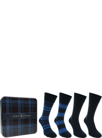 Zestaw Skarpetki TOMMY HILFIGER 100000845 002 (4-PAK)